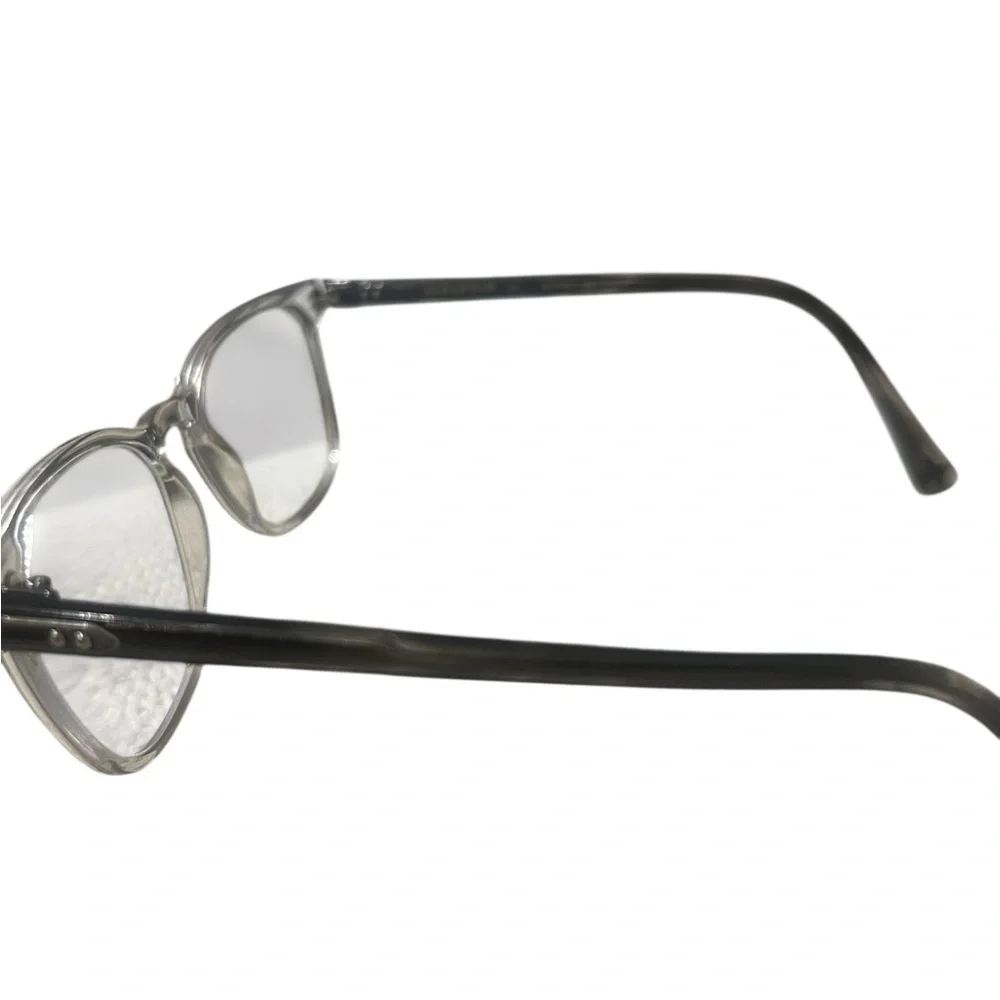 Seraphine  Gray Clear Eyewear Frame handmade in Japan - Picture 13 of 16